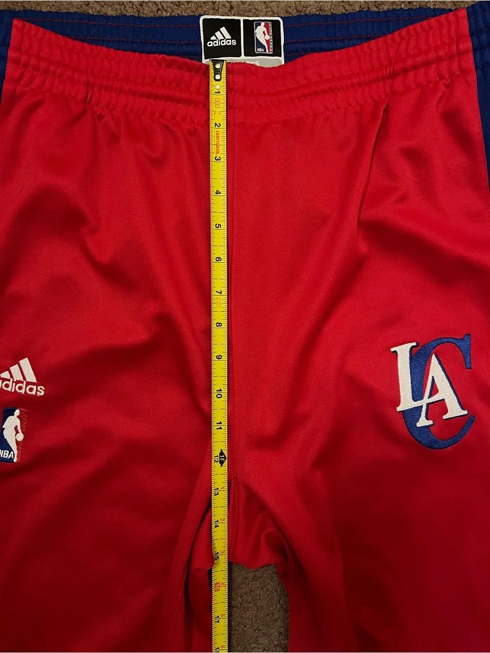 Adidas Clima365 NBA LA Clippers Climalite Warm Up Pants Size L
